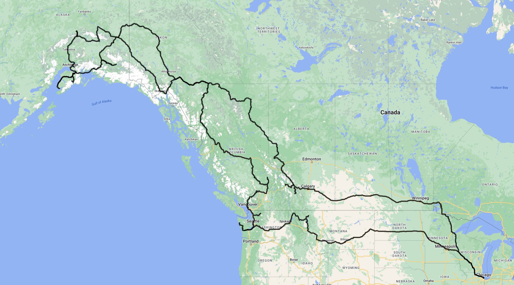 Central and Western Canada, and Alaska road trip Summer 2024 – the ...